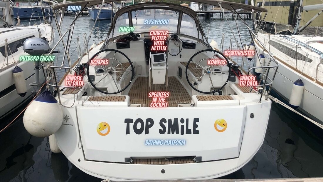 Sun Odyssey 449 Top Smile